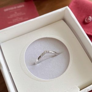 NEVER WORN, NEW Aurate Diamond Brooklyn Bridge Ring